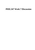 PHIL347 Week 7 Discussion.