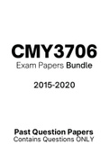 CMY3706 - Exam Questions PACK (2015-2020) 