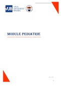 Module Pediatrie