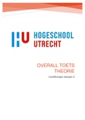 Complete samenvatting Overall toets THEORIE