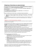 Samenvatting  Wetgeving En Financiering Van Zorgvoorzieningen (D012150B)