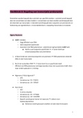 Samenvatting Moleculaire Biologie, hoofdstuk 8 (F.Claessens) BMW en THK