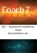 NLT - volledig Dossier Modelleren 