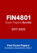 FIN4801 - Previous Exam Papers (2017-2022)