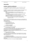 Bedrijfsvoering (Bedrijfskunde integraal) - Hoofdstuk 1 t/m 8 