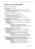 Samenvatting procesmanagement / Proces- en Verandermanagement (2MPRPVM1A.2)