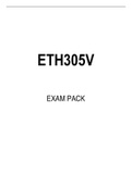 ETH305V EXAM PACK 2022