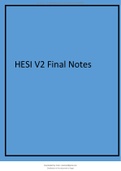 2022 HESI V2 FINAL NOTE/Verified answers/Highly Testsed 2022 Final Exam 2022/A+ Guide Hesi exam 2022