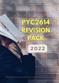 PYC2614 The only Pack you need - Best to Study from