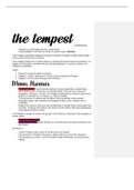 tempest study guide 