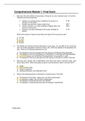 Comprehensive Final Exam Module 1/ 1 Final Exam - Part I the income tax school