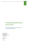 OE14: Onderzoek 2: Beroepsproduct motivatie werknemers (Cijfer 8.3!)