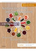 Test Bank for Nutritional Foundations and Clinical Applications, 7th Edition, by Michele Grodner, Sylvia Escott-Stump, Suzanne Dorner
