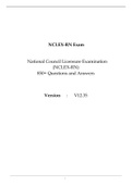 NCLEX RN Exam (Version 12.35) 2019-2022 Compilation 850+ Q&A (actual test questions)