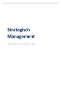 Strategisch Management Samenvatting RSM EUR BA2 