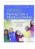 Wong's Nursing Care of Infants and Children 11th Edition Hockenberry Test Bank  ISBN: 9780323549394