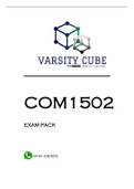 COM1502 EXAM PACK 2022