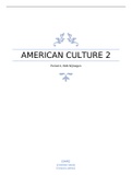 American Culture 2 samenvatting (HAN eerstejaars leraar engels)