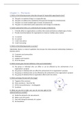 BAFRO Exam practise questions (115 questions in total) (MAN-BPRO363)