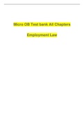 Micro-OB-Test-Bank-all-chapters Exam (elaborations) 
