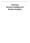 [21-22] Business Intelligence & Business Analytics complete summary IM
