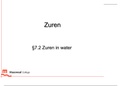 PowerPoint 7.2 Zuren in water 4 HAVO scheikunde chemie overal