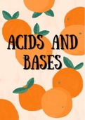 Grade 12 Acids and Bases