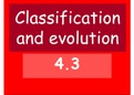 Revision Powerpoint on Classification and Evolution OCR Biology A level 2015