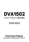 DVA1502 - Exam Questions PACK (2018-2022)