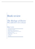 Book report: the biology of desire (excellent)