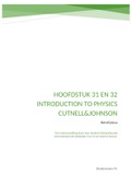 Samenvatting Hoofdstuk 31 en 32 Introduction to Physics, ISBN: 9781118959473  Kernfysica