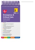Emergency and Critical Care Study Guide (ACLS Version) - 2021