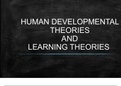 Educational Psychology  Assignment 1 - Human Development Theories