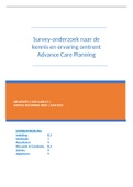 2022 - Afstudeerscriptie GVE-4.AIB-17.  Cijfer: 8,5!  Onderwerp: Advance Care Planning  