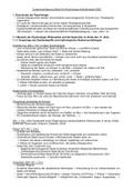 Zusammenfassung des Skripts für den Psychologie-Aufnahmetest 2022 (Österreich)