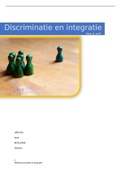 Profielwerkstuk Discriminatie en Integratie VWO 