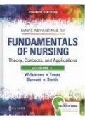 Test Bank Davis Advantage for Fundamentals Of Nursing (2 Volume Set) 4th Edition Judith