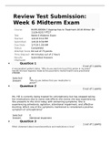 NURS-6630N Week 6 Midterm Exam
