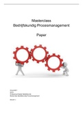 Masterclass bedrijfskundig procesmanagement / Operations Management, paper, beoordeling: 9