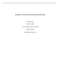 Paper Inleiding EBP en E-Health + beoordelingsfomulier (9.6!)