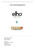 HBO trademarketingplan  van Elho voor Hornbach beoordeeld met een 7 aan de Haagse Hogeschool voor de studie Commerciële economie