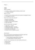 GCSE Business Edexcel Grade  9 Summary Notes (Theme 1)