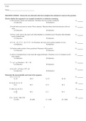 Mathematical Ideas, Miller - Exam Preparation Test Bank (Downloadable Doc)