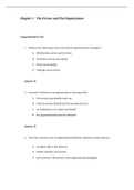 organizational behavior today, thompson - Exam Preparation Test Bank (Downloadable Doc)