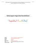 Adviesrapport Hogeschool NoordHolland - Project Strategisch HRM & HR Data - (Cijfer: 7,5) - Jaar 2 - Blok 3
