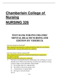 Chamberlain College of Nursing ATI NURSING  BEST RATED A+ 100% CORRECT