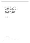 Samenvatting Cardiorespiratory physio 2 theorie 