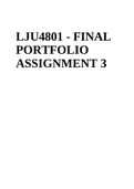 LJU4801-Legal Philosophy FINAL PORTFOLIO ASSIGNMENT 3 LATEST 2022.