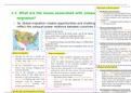 OCR A Level Geography Global Migration Summary - 3a (Global migration creates opportunities and challenges which  reflect the unequal power relations between countries - USA)