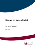 Samenvatting Nieuws en Journalistiek